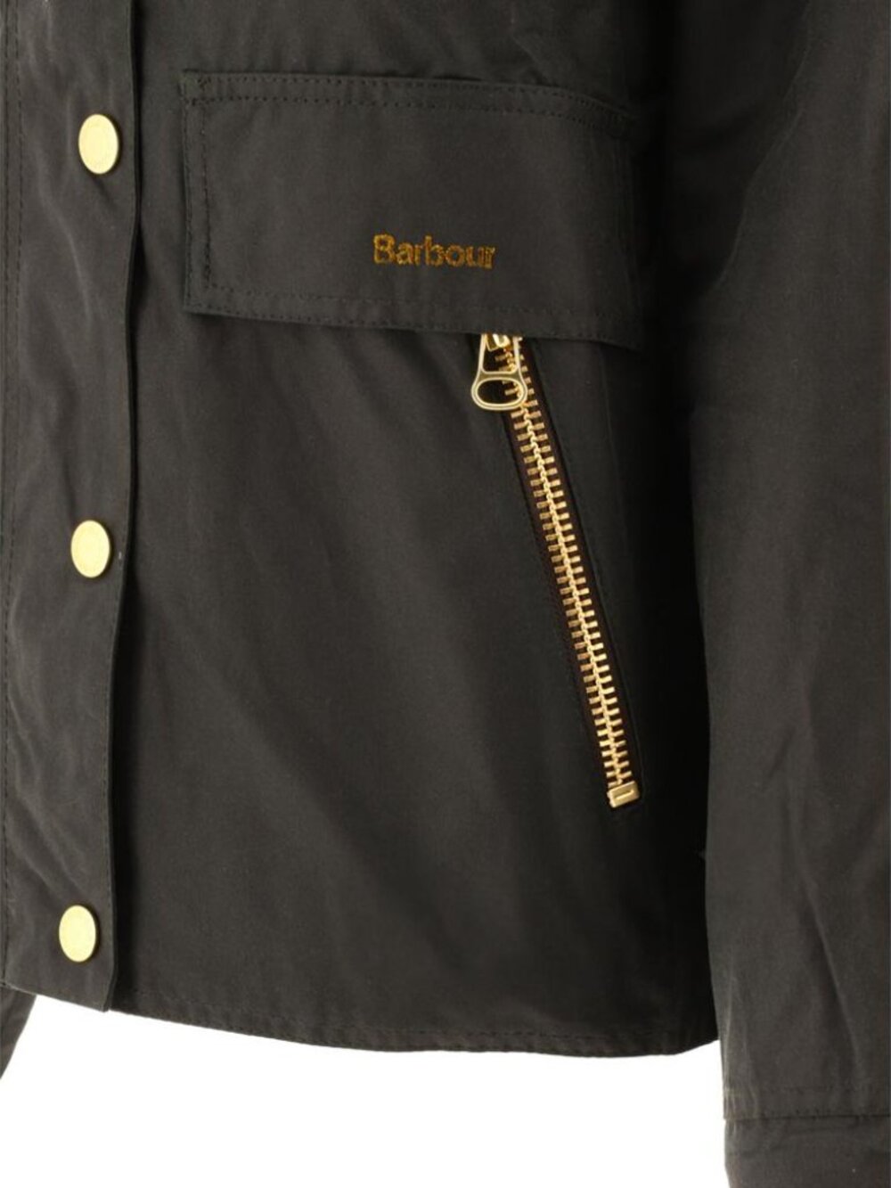 Barbour Catton Wax Lightweight Jacket Tag Size 12 Women - Picture 4 of 4